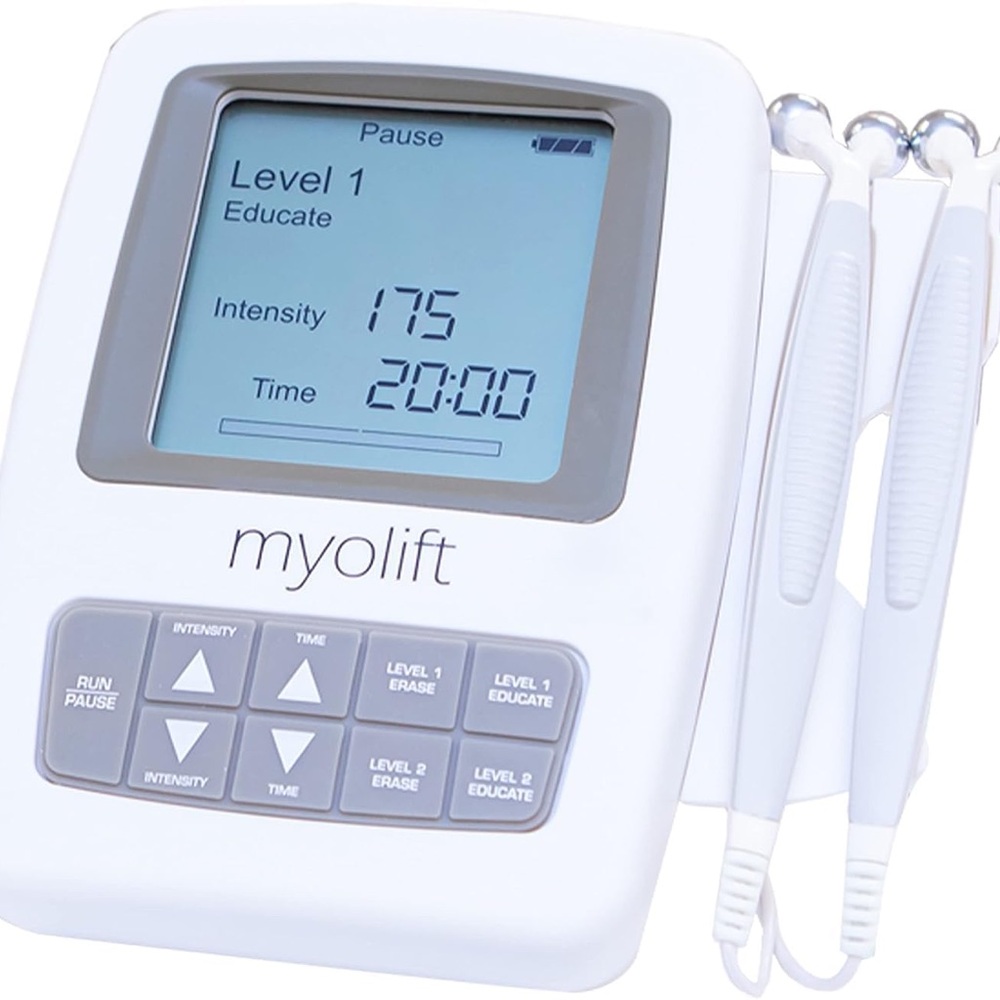 White Facial Toning Device for Women Skincare
